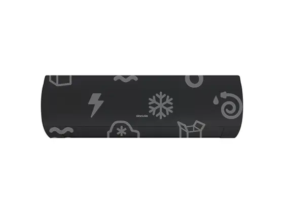 klimatizace TERREL 2,7 kW černá - set vnitřní a venkovní jednotky, R32